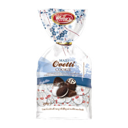 Maxi Ovetti Cioccolato Fondente - Witor's - Con Granella Biscotto - Busta 250 g