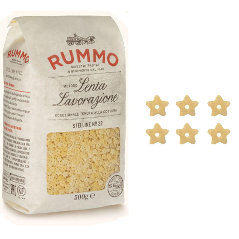 Pasta Rummo - 500 gr - Le Classiche - Stelline N° 22 