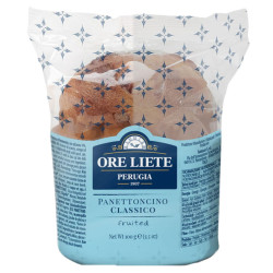 Mini Panettone - Ore Liete Perugia - Panettoncino Classico - In Flow Pack - 48 x 100 g