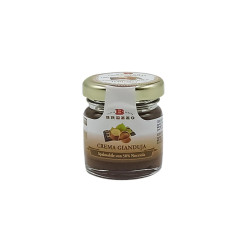 Crema Spalmabile Brezzo - Crema Gianduia - Vasetto Vetro - 20 x 38 g