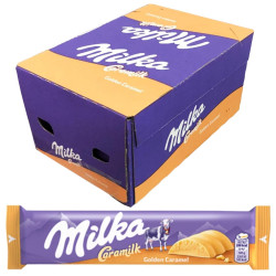 Barretta Cioccolato Milka Zack - Caramilk - Golden Caramel - 36...