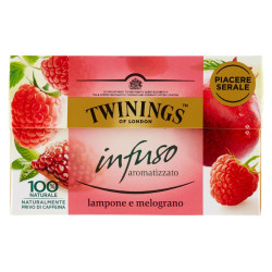 Te' Twinings - Infusi - Lampone e Melograno - 20 Filtri