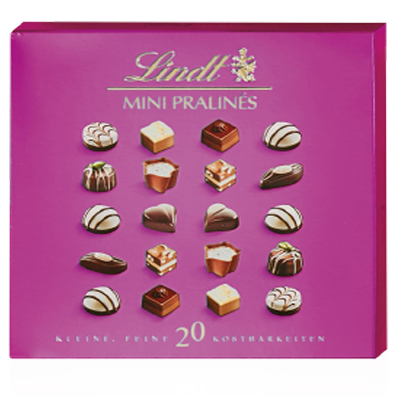 Cioccolatini Lindt Mini Pralines - 20 Praline Cioccolato - 100 g