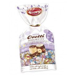 Mini Ovetti Cioccolato Latte e Bianco - Witor's - Con Ripieno - Busta 250 g