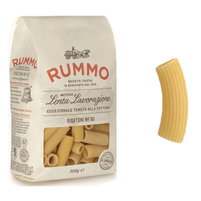 Pasta Rummo - 500 gr - Le Classiche - Rigatoni N° 50