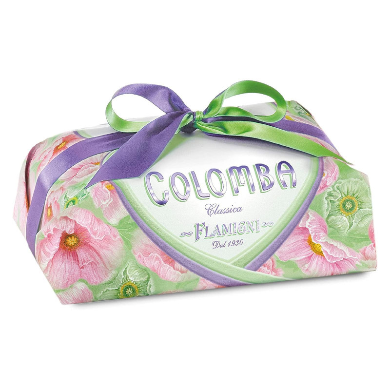 Colomba Flamigni - Classica Con Canditi e Uvetta - Incartata a Mano - 1 Kg