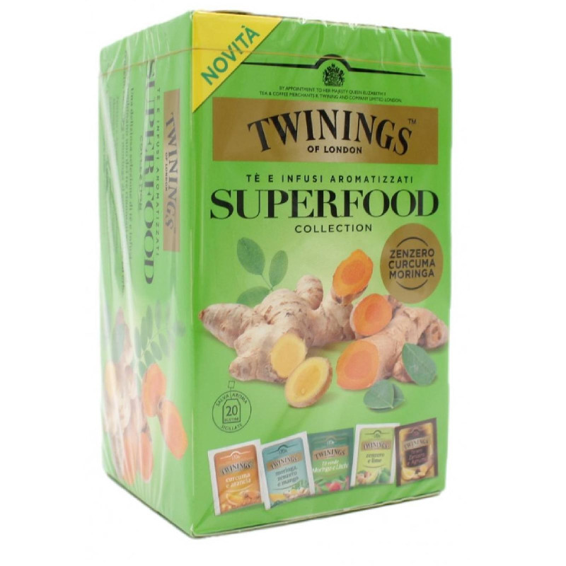 Te' Twinings - Infusi Superfood Collection - Assortimento - 20 Filtri