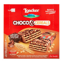 Biscotti Loacker - Cioccolato al Latte e Cereali - Choco & Cereals...