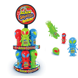 Alien Squeeze Candy - JoyGum Alieno - Caramelle Gel - Display da 10 pz