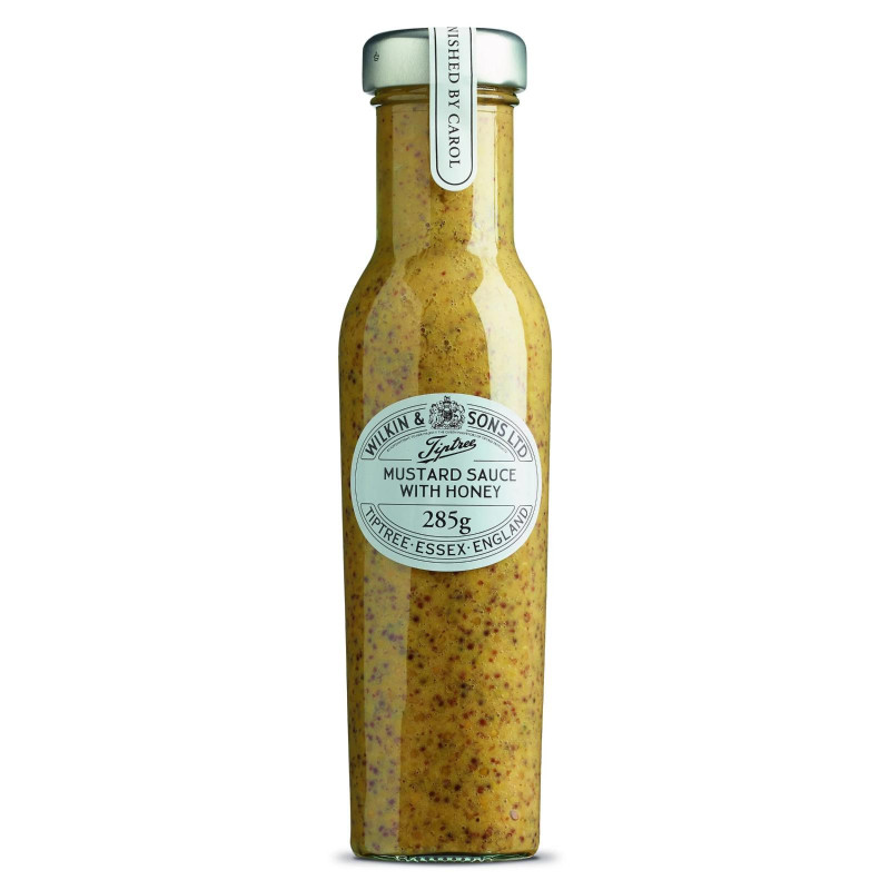 Senape Wilkin & Sons - Mustard Sauce With Honey - Mostarda e Miele - Bottiglia Vetro - 285 g