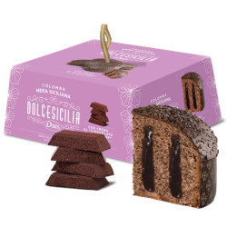 Colomba di Pasqua - Dais - Nera Siciliana - Cioccolato di Modica - 800 g