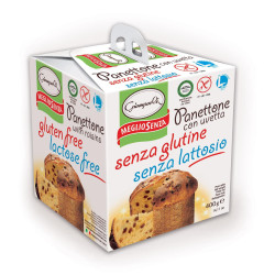 Panettone Giampaoli - Senza Glutine Senza Lattosio - Con Uvetta...