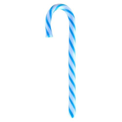 Lecca Lecca - Caramelle - Biribao - Candy Canes Azzurro e Bianco - 14 gr - 72 Pezzi