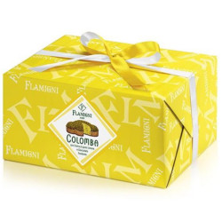 Colomba Flamigni - Limone - Crema Limone Cioccolato Fondente - Incartata a Mano - 950 g