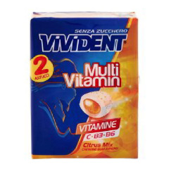 Gomme Da Masticare -  20 Astucci - Vivident MultiVitamin 30 g