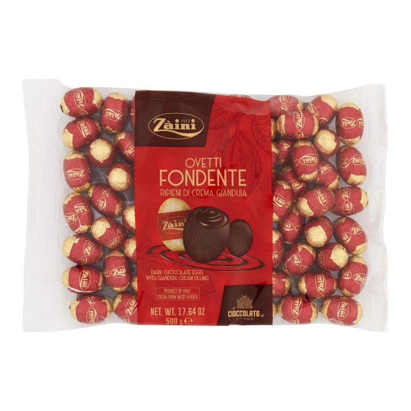 Ovetti Zaini - Ovetti Cioccolato Fondente - Busta da 500 gr