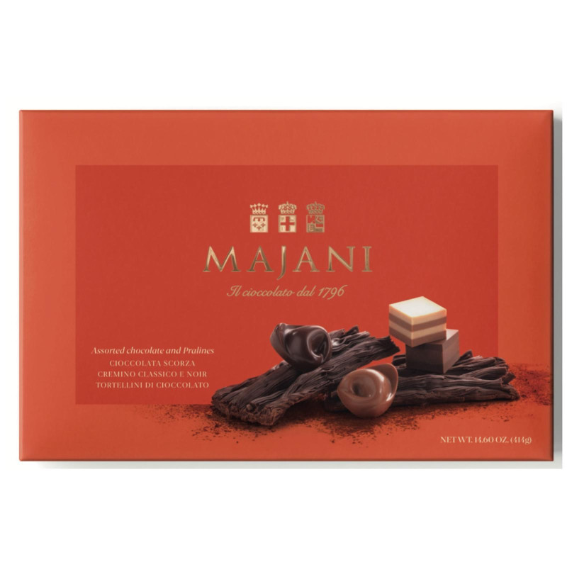 Cioccolatini Majani - Confezione Regalo - Le Specialità 1 - Scorza, Cremino, Tortellino - 256 g