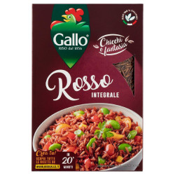 Riso Rosso Integrale - Gallo - 500 gr - Riso Rosso