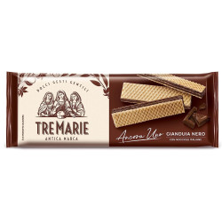 Biscotti Wafer - Tre Marie - Ancora Uno - Gianduia Nero - 175 g