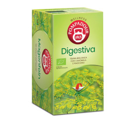 Tisana Biologica Pompadour - Digestiva - Camomilla e Finocchio - 20 Filtri 