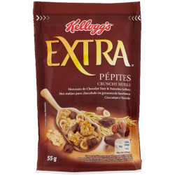 Cereali Kellogg's Extra - Cioccolato e Nocciole - 14 Pacchetti da...