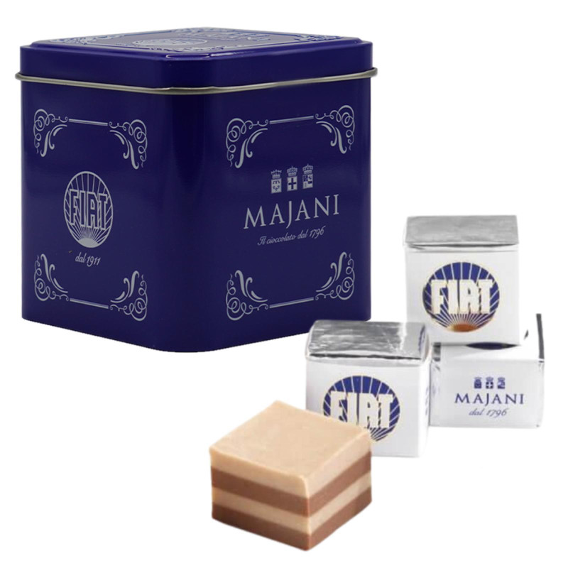 Cioccolatini Majani - Confezione Regalo - Lattina 1911 Grande - Cremini Fiat - 250 g