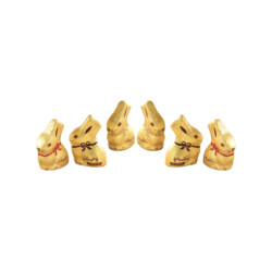 Coniglietti Lindt - Lindor - Gold Bunny Assortiti - Bianco, Latte e Fondente - 1 Kg