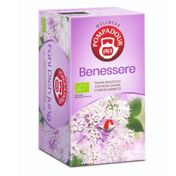 Tisana Biologica Pompadour - Benessere - Rosa Canina e Fiori di...