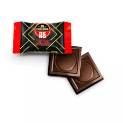 Cioccolatino di Cioccolato Fondente - Lastrine Nero 70% - Perugina - Busta 750 g