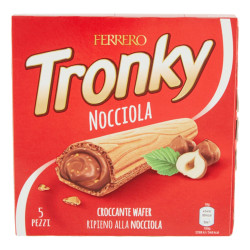 Wafer Tronky - Ferrero - Nocciola - Confezione da 5 Pezzi