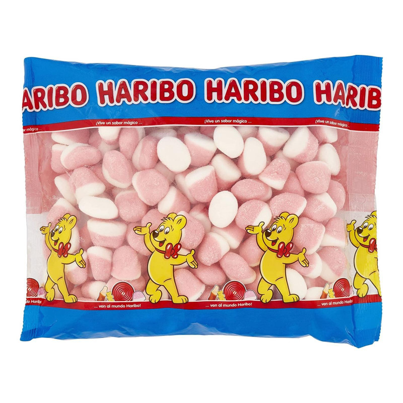 Caramelle Gommose - Haribo - Coccole Fragola - Busta da 1 Kg