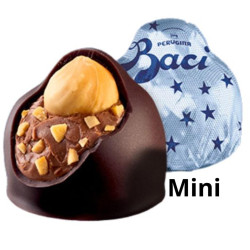 Bacetti - Baci Perugina - Cioccolato Fondente Luisa - Mini - Sfuso da 1 kg