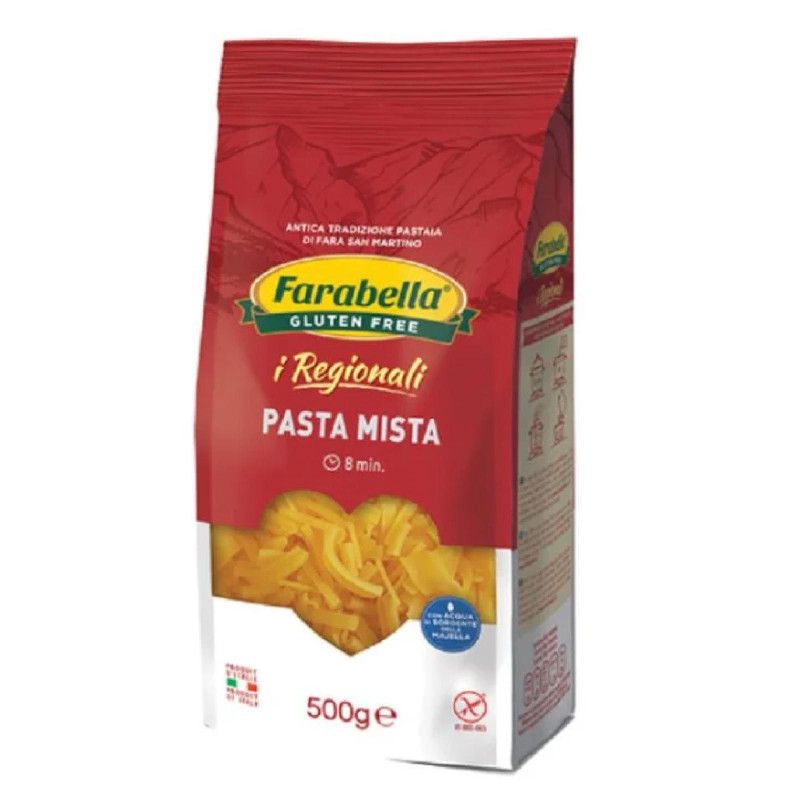 Pasta Farabella - I Regionali - Senza Glutine - Pasta Mista - Pacco da 500 g