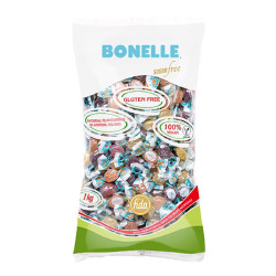 Caramelle Morbide Gelees - Bonelle - Frutta Senza Zucchero - 1 Kg - 1000 gr