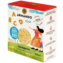 Pasta Armando - Le Pastine di Armando - L'Alfabeto - Pacco da 400 gr