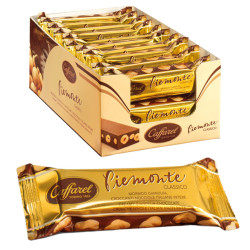 Barretta Piemonte Classico - Caffarel - Espositore da 24 Snack da 33 g