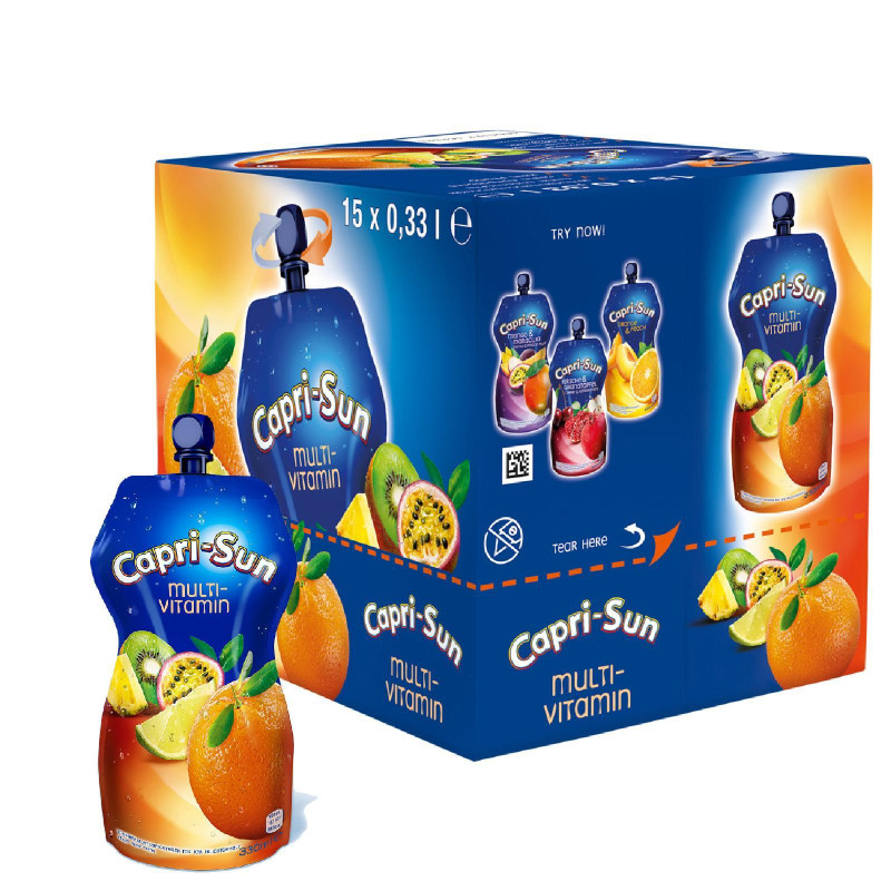 Succo di Frutta - Capri-Sun - Multivitamine - 15 X 330 ml