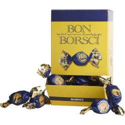 Praline Cioccolato al Latte - Bon Borsci - Crema al Liquore S. Marzano - Box Espositore da 1 kg