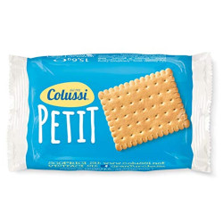 Biscotti Colussi - Petit - Biscotti Monoporzione 200 Pezzi da 15,6 g