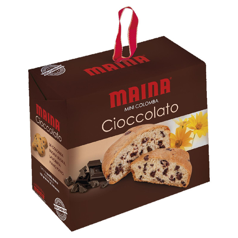 26 Mini Colomba - Con Gocce Cioccolato - Maina -100 gr