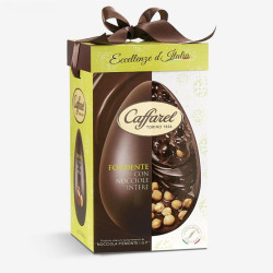 Uovo Cioccolato Fondente con Nocciole Intere - Caffarel - Eccellenze D'Italia - 530 gr