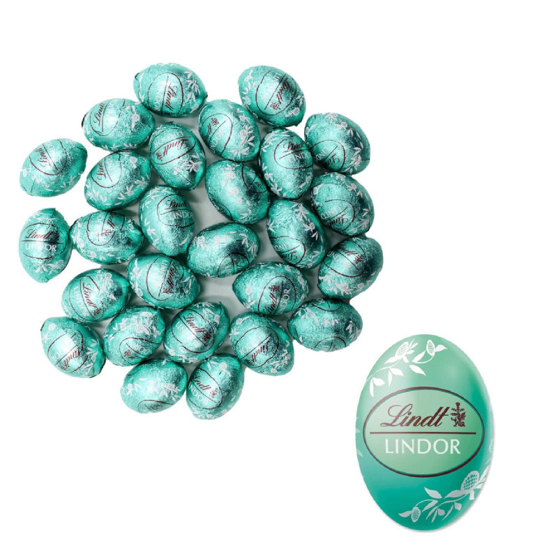  Ovetti Cioccolato al Latte e Cocco - Lindt Lindor - Cocco - 500 gr