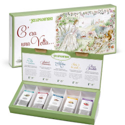 Confezione Regalo Infusi e Tisane Assortiti - Regina di Fiori -...