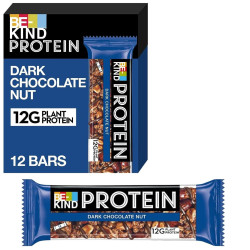 Barrette di Cereali - Be-Kind Protein - Dark Chocolate - Fondente - 12 Barrette da 50 g