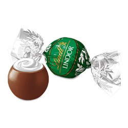 Cioccolatini Lindt - Lindor - Boules Latte Menta - Cioccolato al Latte Ripieno alla Menta - 1000 gr