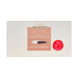 Confetti Cuoricini Maxtris - Cuori Piccoli Al Cioccolato - Colore Rosso - 1 Kg