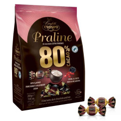 Praline Cioccolato Fondente 80% - Crispo - Crema alla Mora &...