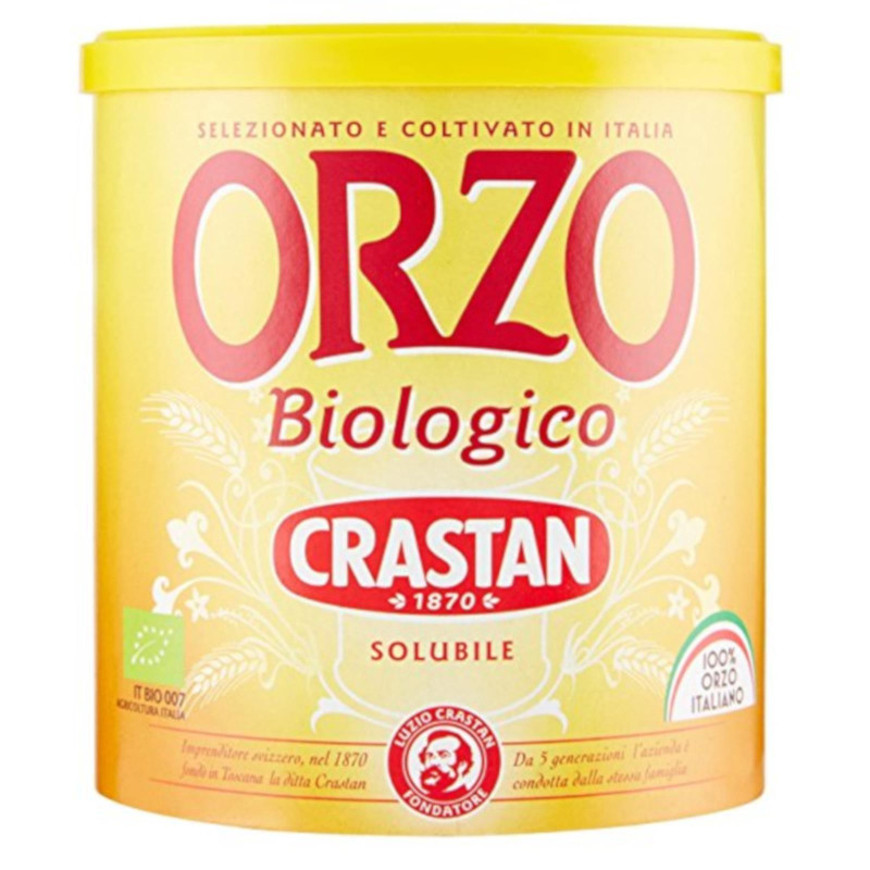 Crastan- Orzo Solubile Biologico - 125 gr