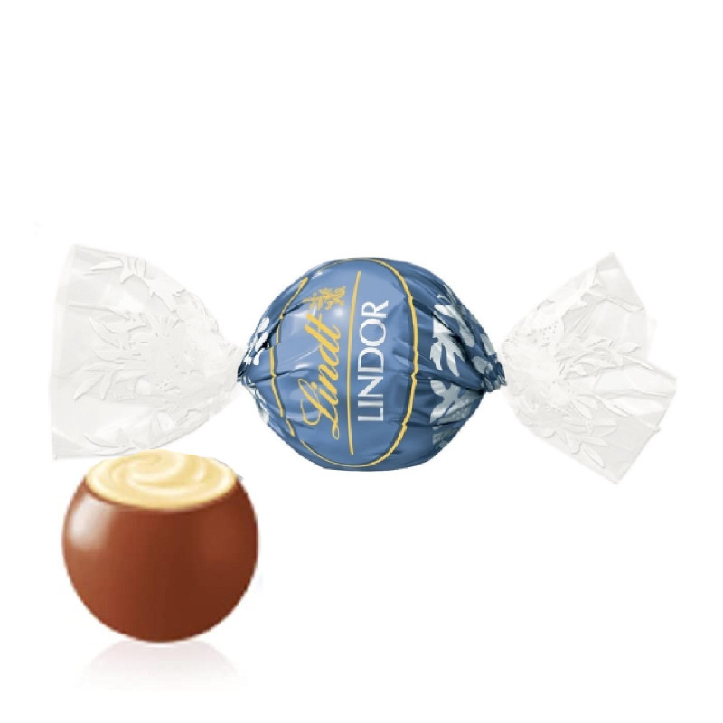 Cioccolatini Lindt - Lindor - Boules Cuore Bianco - Cioccolato Latte Ripieno Cioccolato Bianco - 1000 gr