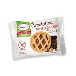 Crostatina Giampaoli - Crostata al Cacao - Senza Glutine - 30 pz da 45 g